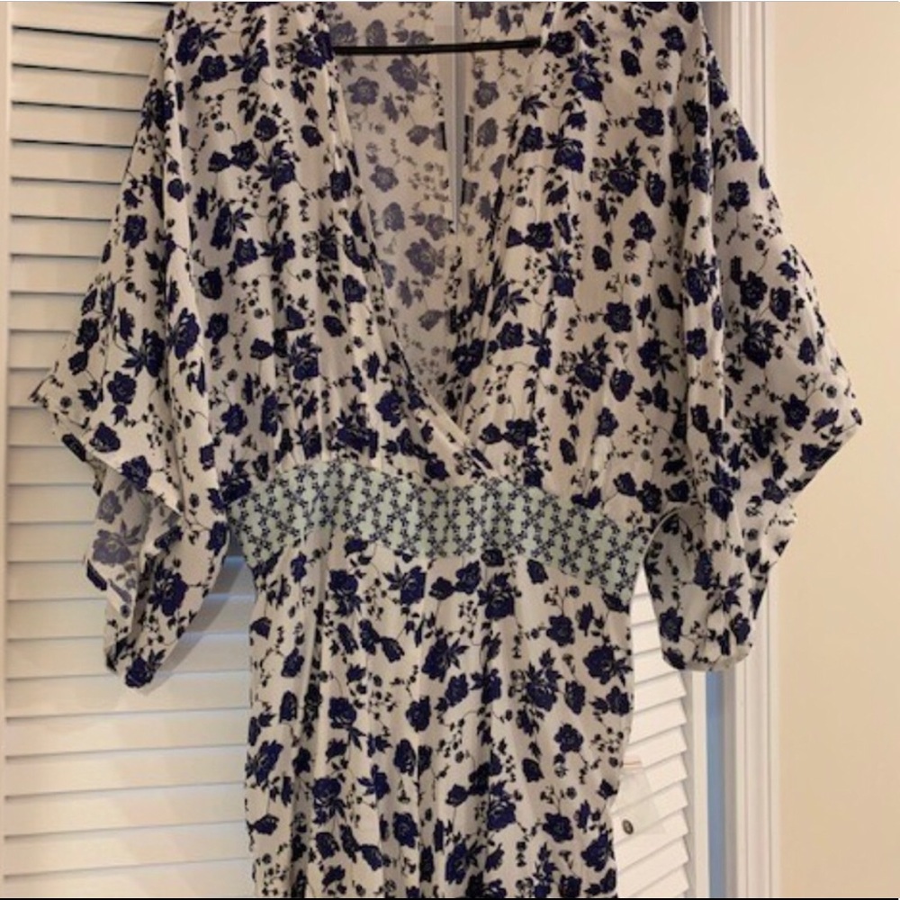 Kittenish floral romper